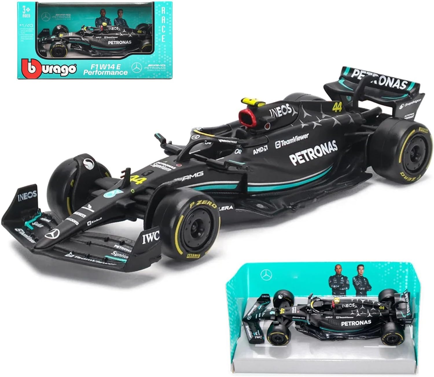 Bburago 1:43 F1 Nuovo Aston Martin F1 # 14 Alonso Auto in lega Red Bull TAG Heuer RB19 Miami GP Pressofuso Modello Giocattolo Collectiblz McLaren