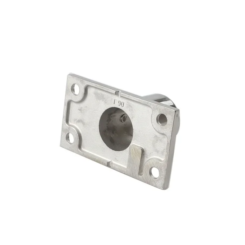 1Pc 22/25/30/32mm Hand Rail Fittings 90 Degree Rectangula Base Tube Base For Boat Marine Yachts Rail Mounting Brackets