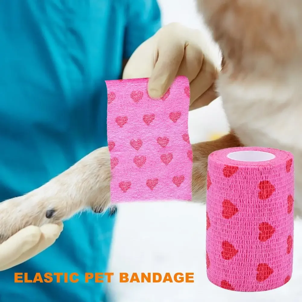 Capa de bandagem para tatuagem, fitas não tecidas à prova d'água para animais de estimação, autoadesiva, proteção de pulso e dedo, acessórios de tatuagem