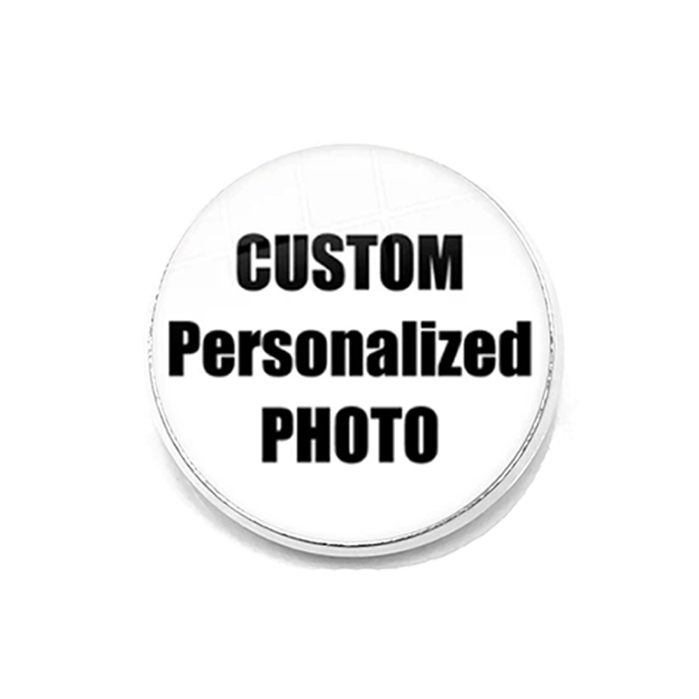 20 ミリメートル、25 ミリメートルパーソナライズ手作りカスタム写真ガラスラウンドブローチベビーフォトカスタムデザインの写真ギフトピン