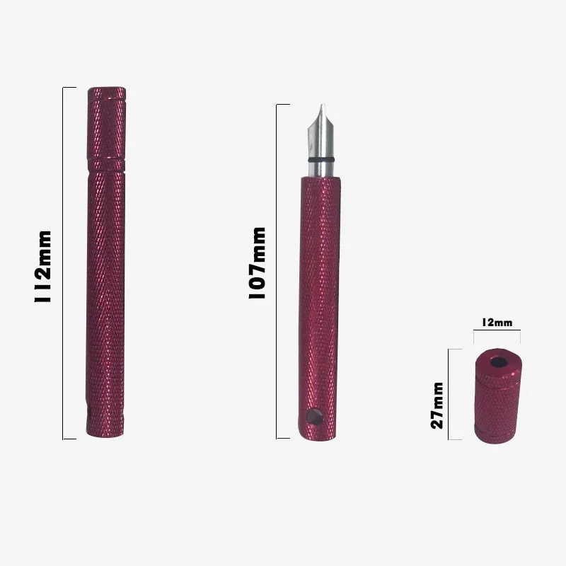 Golf Club Grooving Sharpening Tool 5 colors Golf Groove Sharpener Wedge Club U V Type Square Regroover Blade Cleaning Tool
