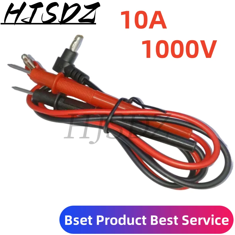 1คู่อเนกประสงค์ดิจิตอล1000V 10A 20A ปลายเข็มบางมัลติมิเตอร์หัววัดตะกั่ว TES meter สายปากกาหลาย TES Meter