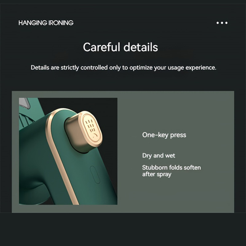 Утюг паровой портативный для одежды, 100-230 В, 2024