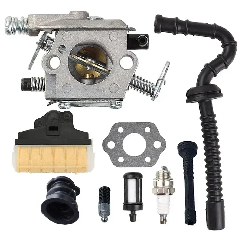 Kit de ajuste de filtro de aire de carburador MS 250 para carburador Stihl MS250 021 023 025 MS210 MS230 piezas de repuesto de sierra