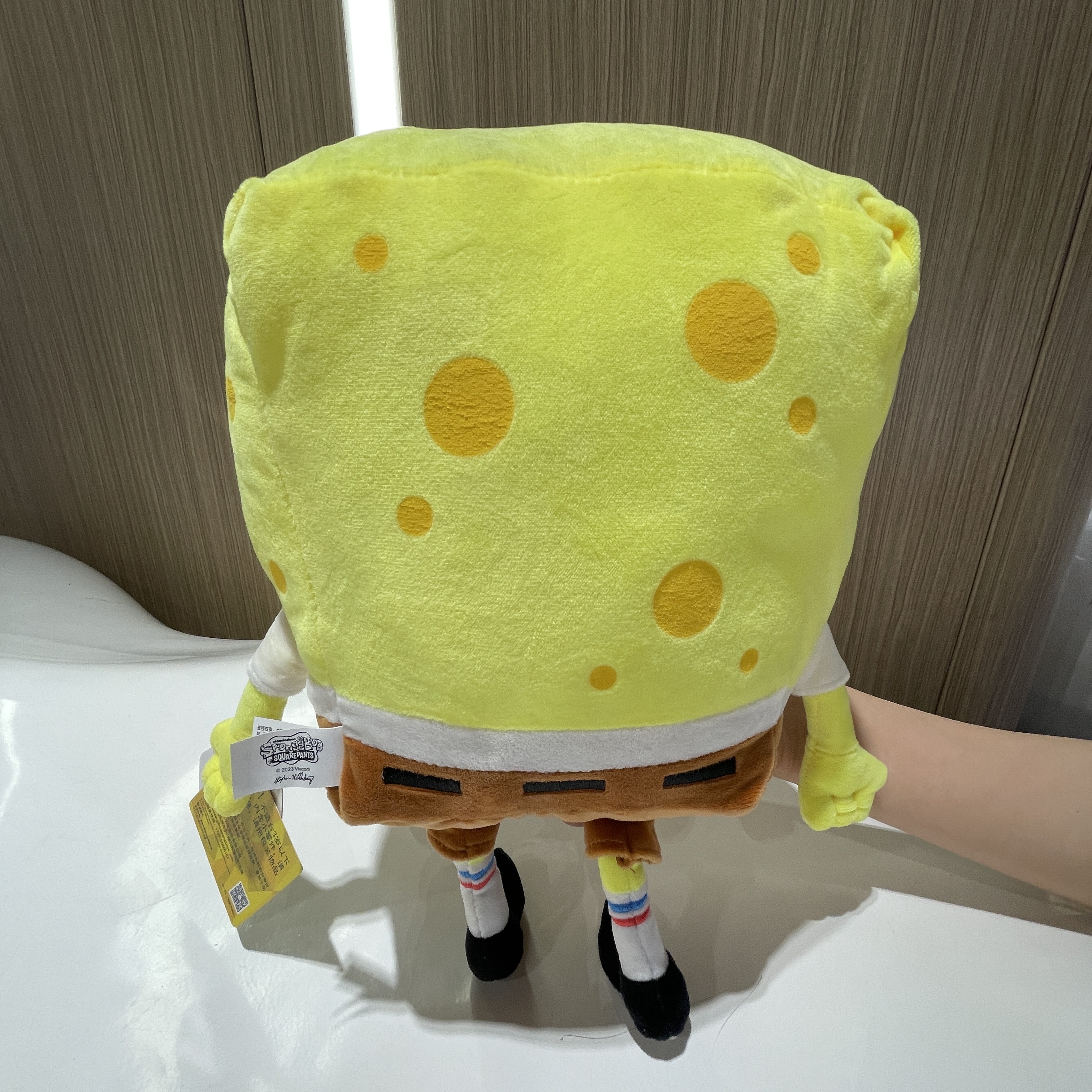 100% Genuine Spongebob Patrick Star Eugene H. Krabs Gary Snail Plush Toy Throw Pillow Halloween Decorations Birthday Gift Boy