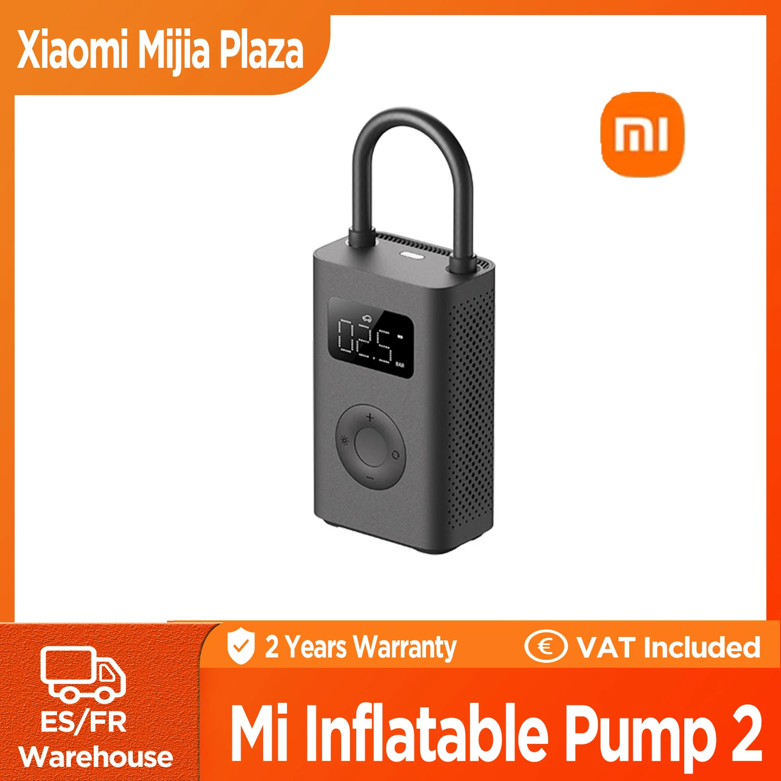 Xiaomi Pompa di Aria 2/2D/2Pro Norma Mijia Compressore D'aria Elettrico Led Multiutensile Pompa Per Auto Bici Tipo-C Gonfiatore 12V Mi Gonfiabile
