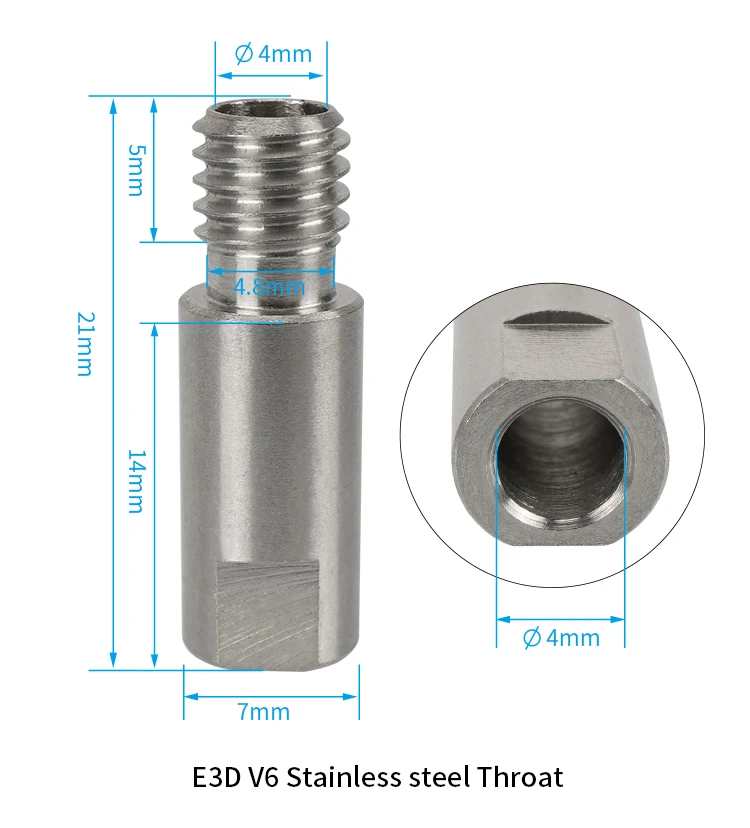 3D เครื่องพิมพ์ Hotend Kit 24V 64W หลอดความร้อน Thermistor หัวฉีด 0.4 มม.1.75 มม.สําหรับปืนใหญ่ Sidewinder X1 X2 หัวพิมพ์ Hotend Kit