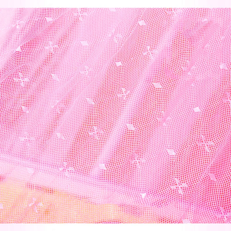 Summer Mosquito Net for Baby Kids Anti-insect Mosquito Netting Breathable Baby Crib Net Elegant Baby Canopy Bed Curtains