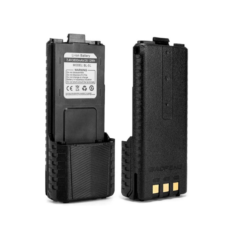 Applies to Baofeng battery 1800mAh 3800mAh 7.4V suitable for UV-5R UV-8F walkie talkie batch