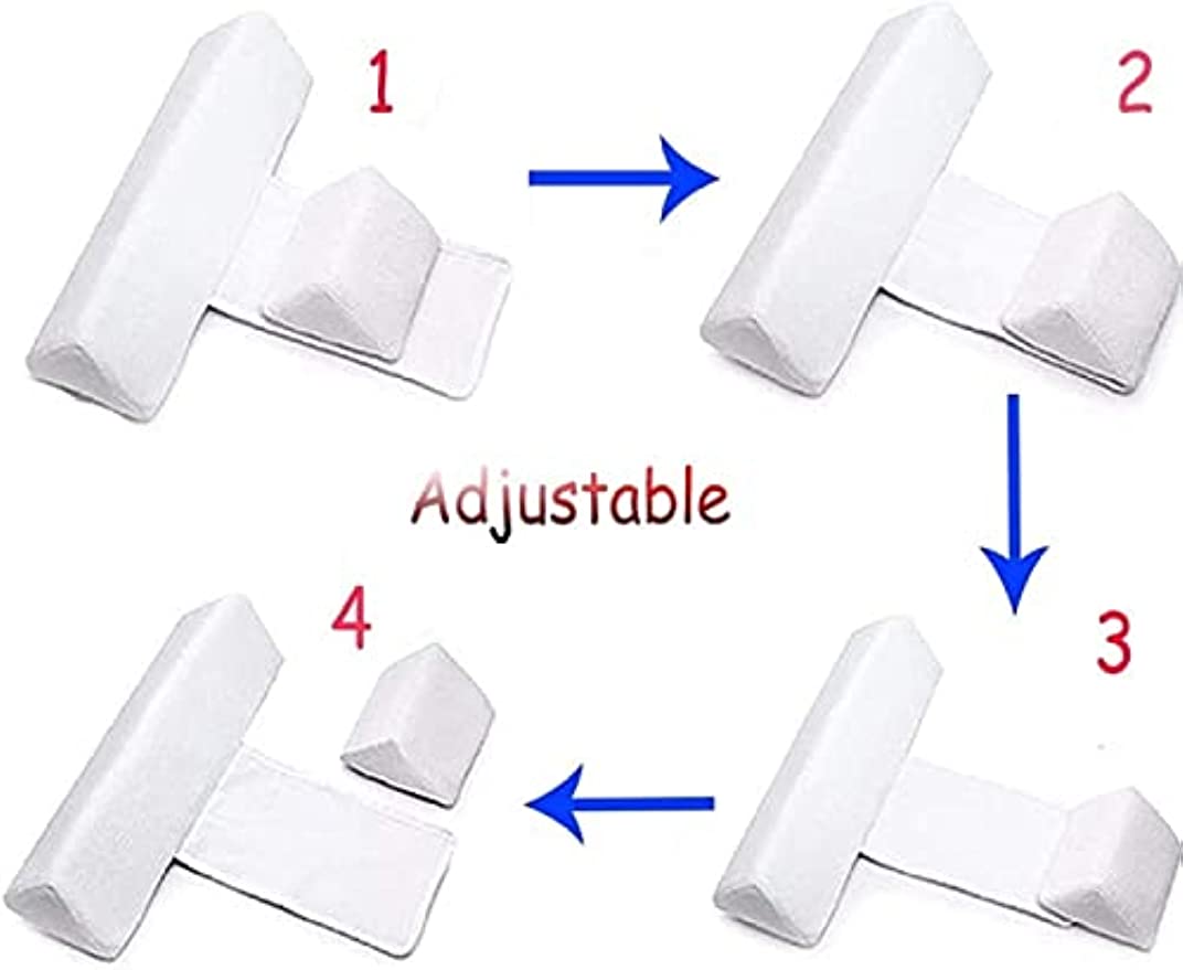 Travesseiro de dormir lateral para bebês, protetor de cabeça para recém-nascidos, anti-cuspir, leite, travesseiro de viagem, almofada de cunha para dormir infantil