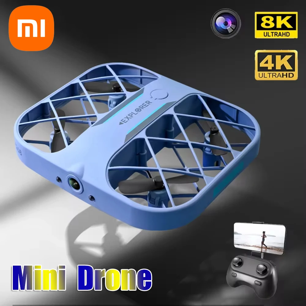 Xiaomi H107 Drone Mini Pocket Small Quadcopters Remote Control Helicopter 4K 8K With HD Camera Fpv Drones Christmas Gift For Kid
