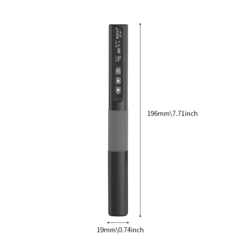 ZOYI ZT-N1 スマートはんだごて 96 ワット電気技師ポータブル恒温溶接ペン家庭用メンテナンス溶接
