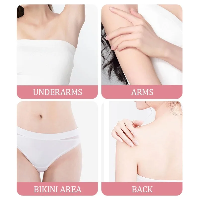 Epilatori elettrici 4 in 1 da donna Tagliacapelli per ascelle, bikini, braccia, gambe, viso e barba Epilatore portatile e indolore