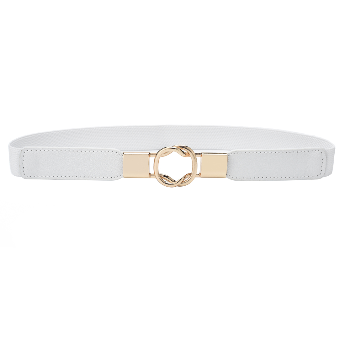 Cinturón elástico flaco para mujer, cinturón fino elástico para vestido, talla grande