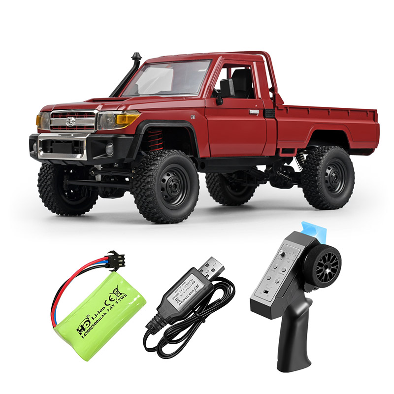 MN82 1:12 échelle complète MN modèle RTR Version voiture RC 2.4G 4WD 280 moteur proportionnel tout-terrain RC voiture télécommandée pour garçons cadeaux