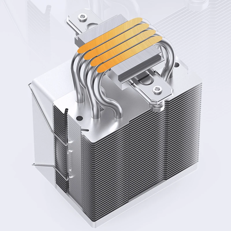 JONSBO CR1400 EVO CPU Cooler 4 Heat Pipe ARGB PWM Processador Tower Air Cooling Fan Radiator for LGA1700 115X AM4 AM5  Heatsink