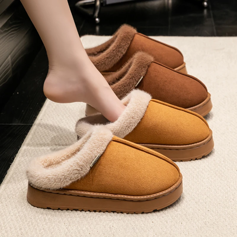 Chinelos fofos femininos para outono inverno interno EVA sola grossa antiderrapante quente unissex sapatos de casa