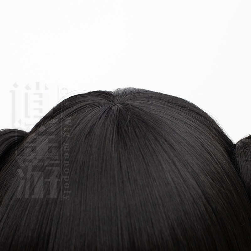 コスプレ用ウィッグ,アニメアキバメイドウォーユメチ,人工毛,耐熱性,ハロウィーンパーティー用,65〜70cm