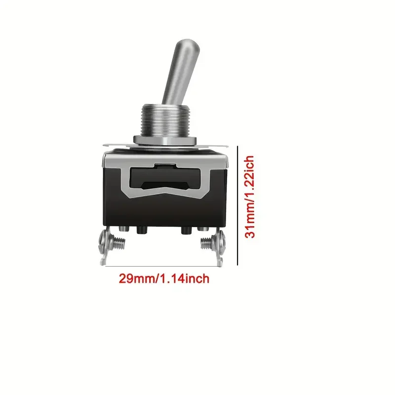 5 Stuks Zware Auto Boot Rocker Tuimelschakelaar 250V 2Pin Spst AAN/UIT Tuimelschakelaars Met waterdichte Boot Spst Tuimelschakelaar