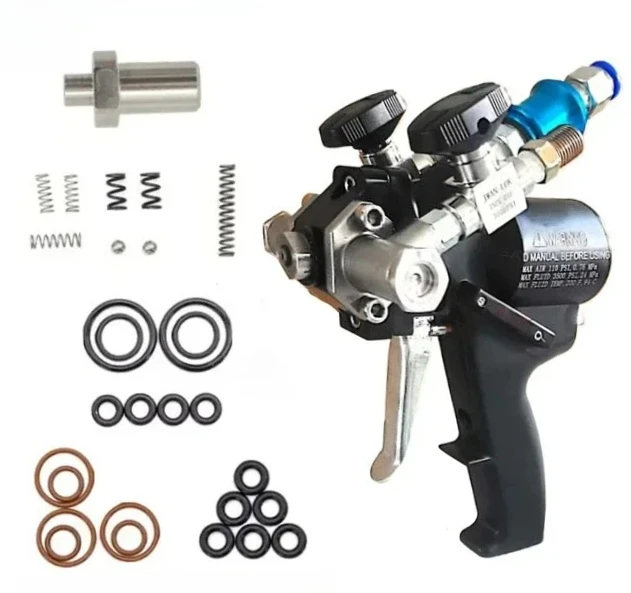 PU P2 Polyurethane Foam Spray Gun PU Gun 35Mpa with Accessories Combination