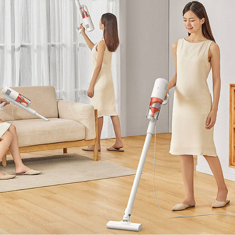 XIAOMI MIJIA Aspirapolvere 2 Per La Pulizia Spazzare La Casa 16kPa Forte Aspirazione Ciclonica 0.5L Tazza di Polvere Aspirapolvere Palmari