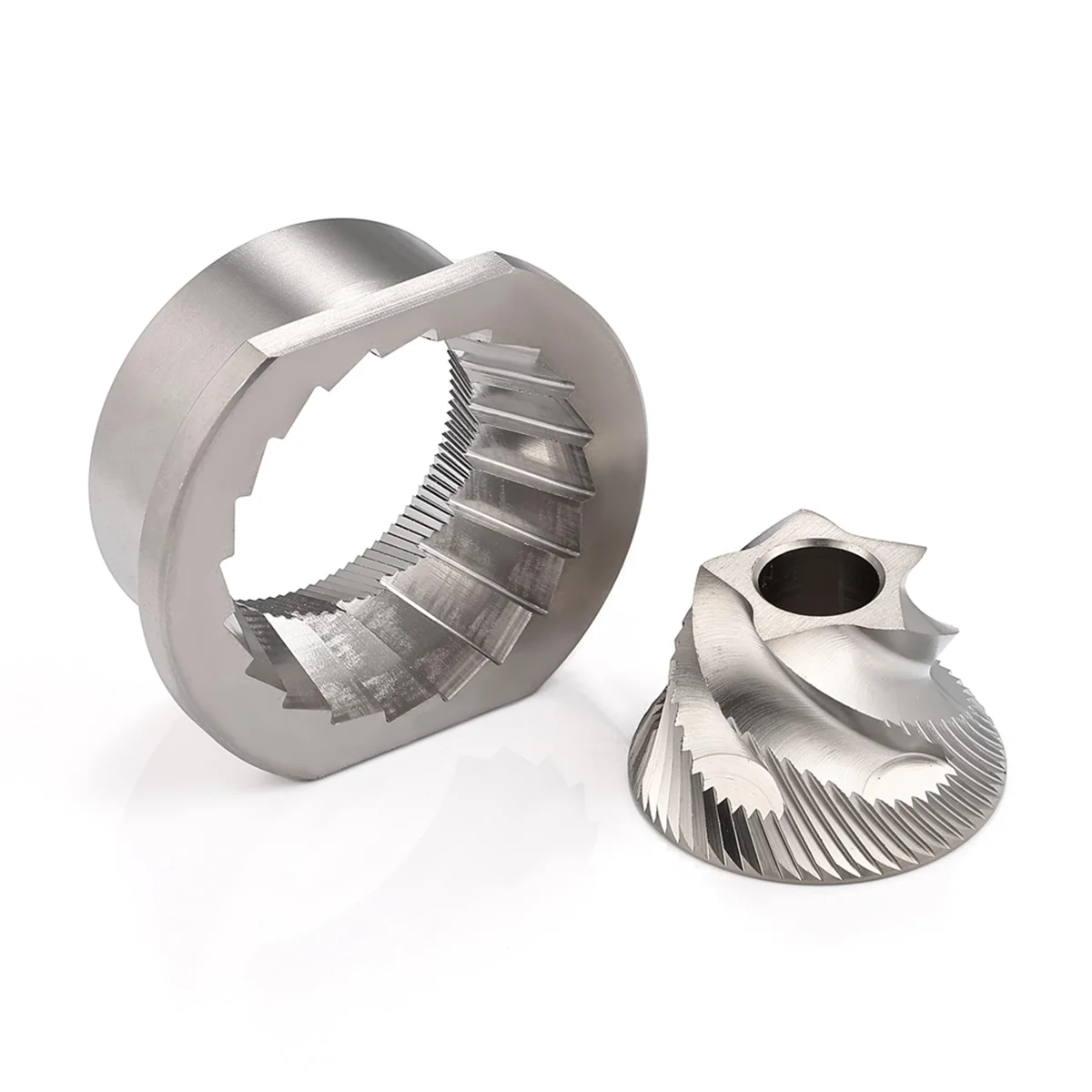 ABQR Replacement Stainless Steel Conical Grinder Burr Set, 48mm Accessories for Magic/Royal/Strato and Others
