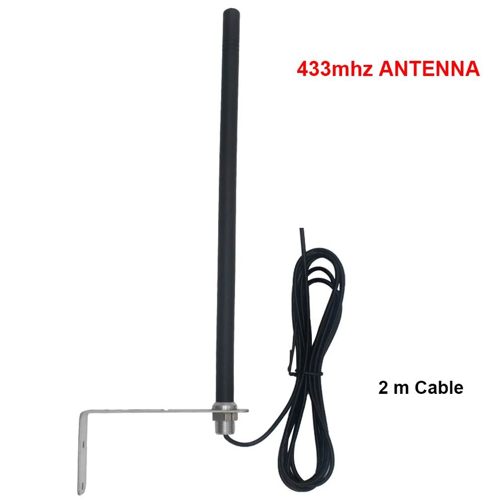 433Mhz 433 Antenne 2 M Kabel 433,92 mhz Sender Garagentor Fernbedienung Radio Signal Booster