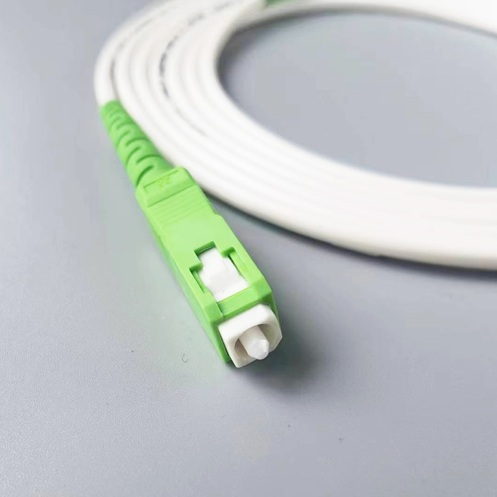 SC-APC/SC-APC Fiber Optic Patch Cord Single Mode Fiber Optic Cable FTTH 1.5m/2m/3m Fibra Optica Extension fibre Cables