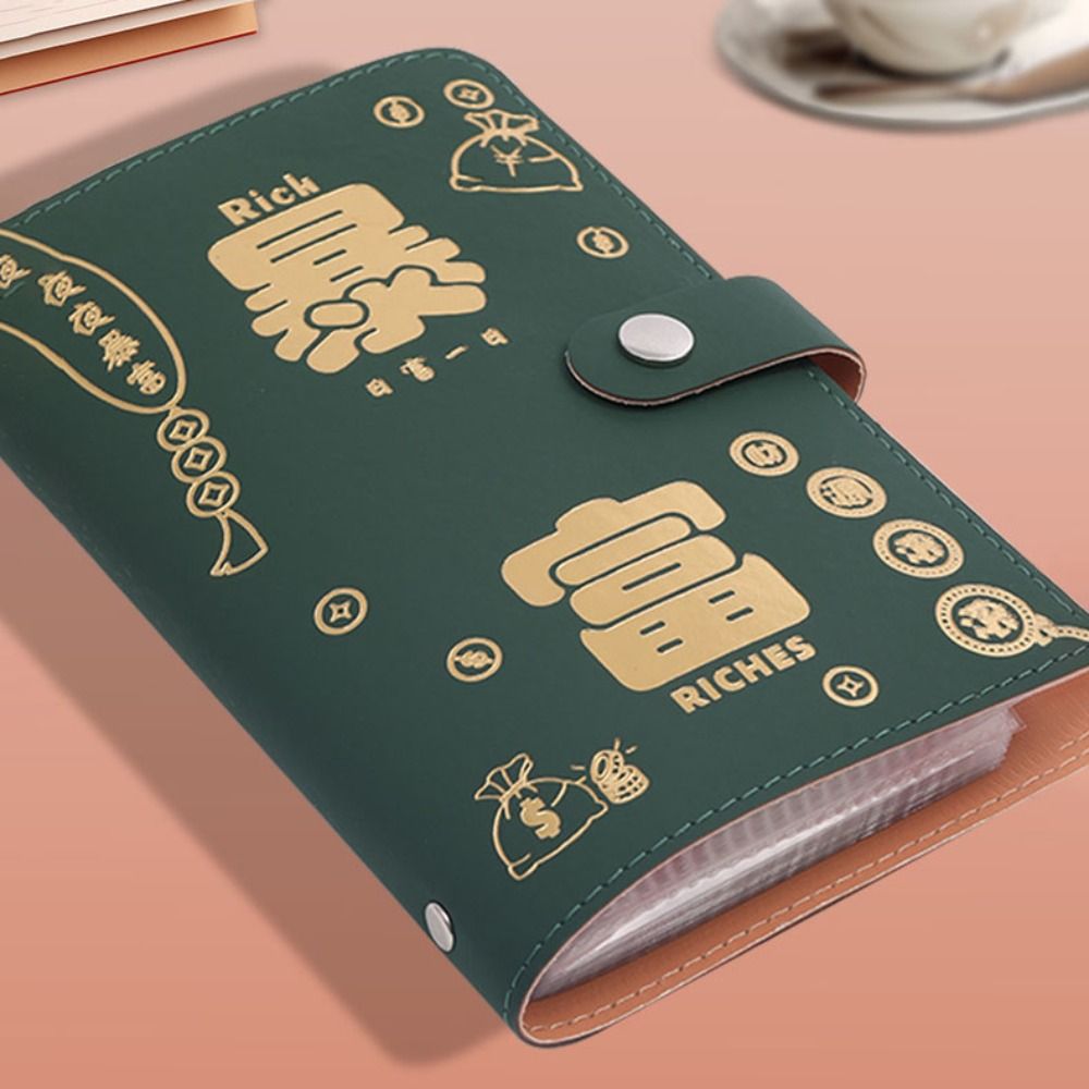 Экономия денег из искусственной кожи, портативная многоразовая бюджетная папка, конверты для денег, кошелек для хранения, бухгалтерская книга, новогодний подарок