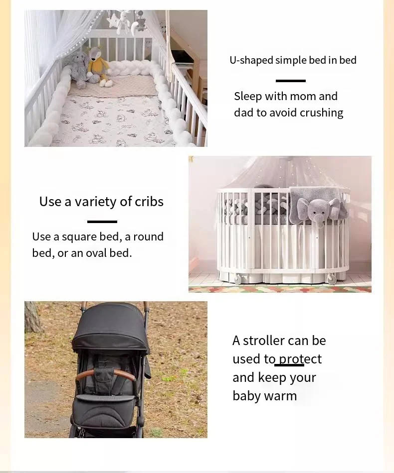 2M 3M กันชนเด็ก Crib Protector โทรศัพท์มือถือเตียงเด็กชุดเบาะ Bule สีสําหรับทารกตกแต่งห้อง 2023 จัดส่งฟรีเด็ก COT กันชน