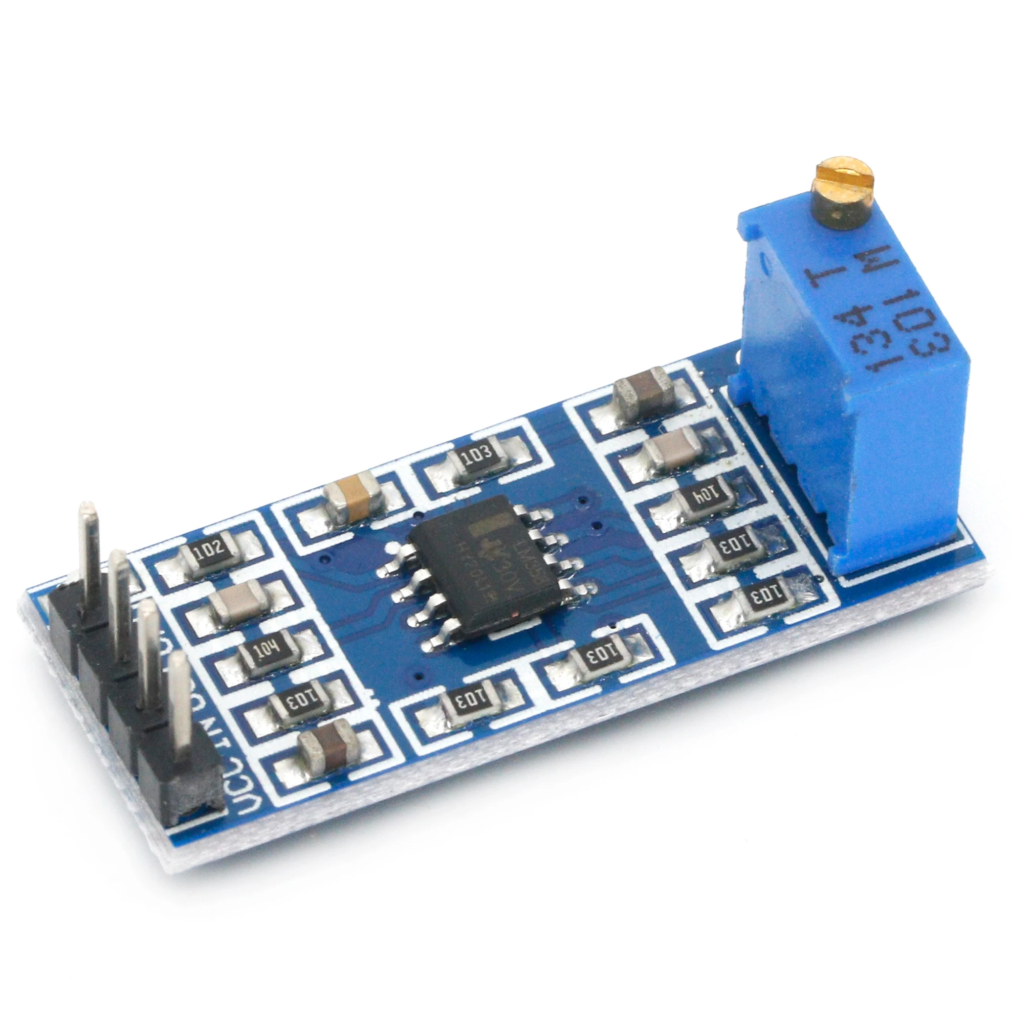 1 шт., новый модуль усиления сигнала LM358 100 увеличение времени