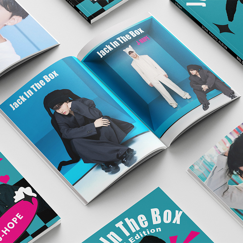 Kpop JHOPE 개인 사진 책 포스터 엽서 인쇄 그림 컬렉션 팬 수집 가능한 선물