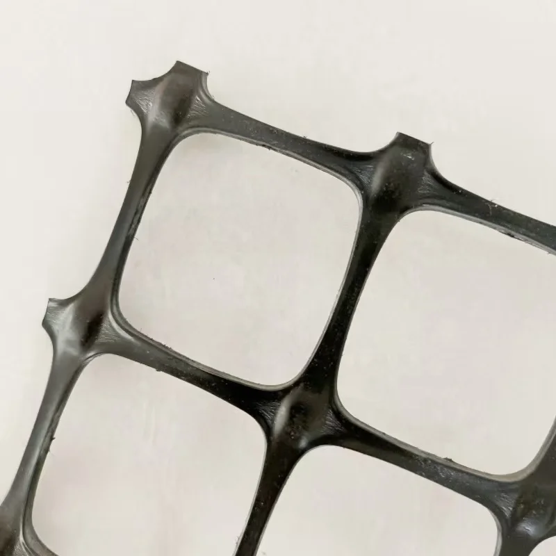 Minería Biaxial de PP resistente a la corrosión de alta resistencia Geogrid 30KN Negro