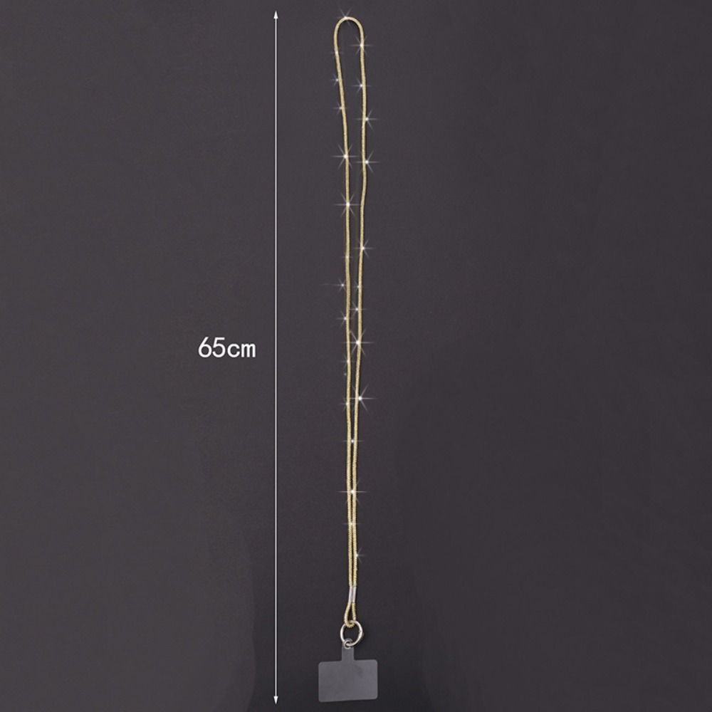 Luksusowy pasek do telefonu z kryształkami, błyszczący futerał na telefon z kryształami, zawieszka zapobiegająca zgubieniu, ozdobny pasek, brelok