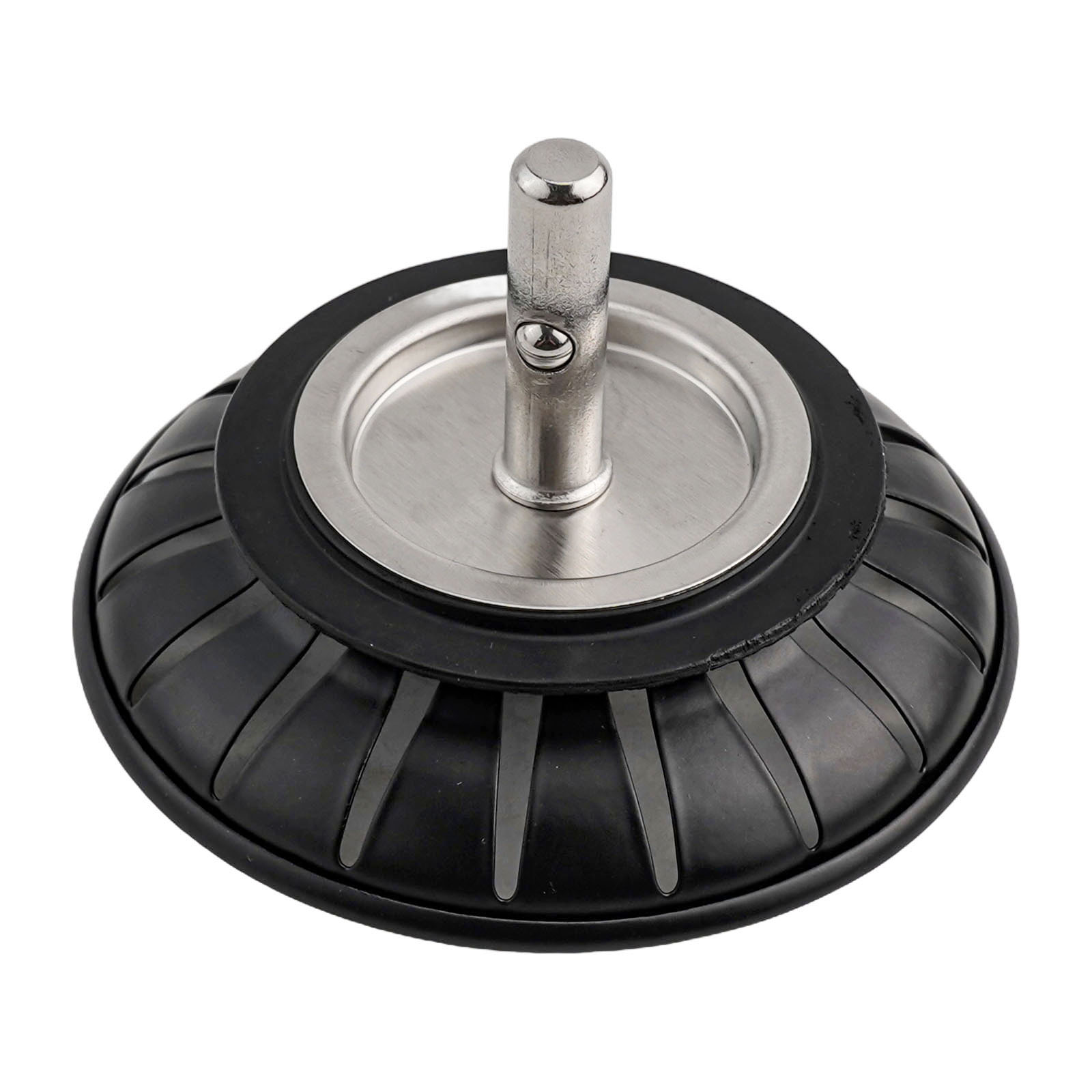 78mm Black Kitchen Sink Replacement Drain Waste Filter Plug Basin Strain Drainer Stainless Steel  Strainer Plug Kitchen Tools