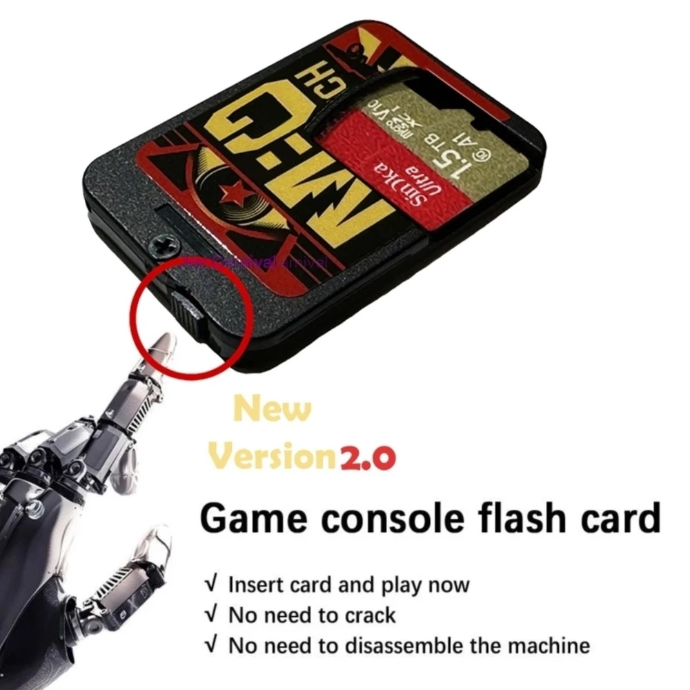 2024 修正チップ用簡単バックアップ V2 MIg NS ゲームカート用