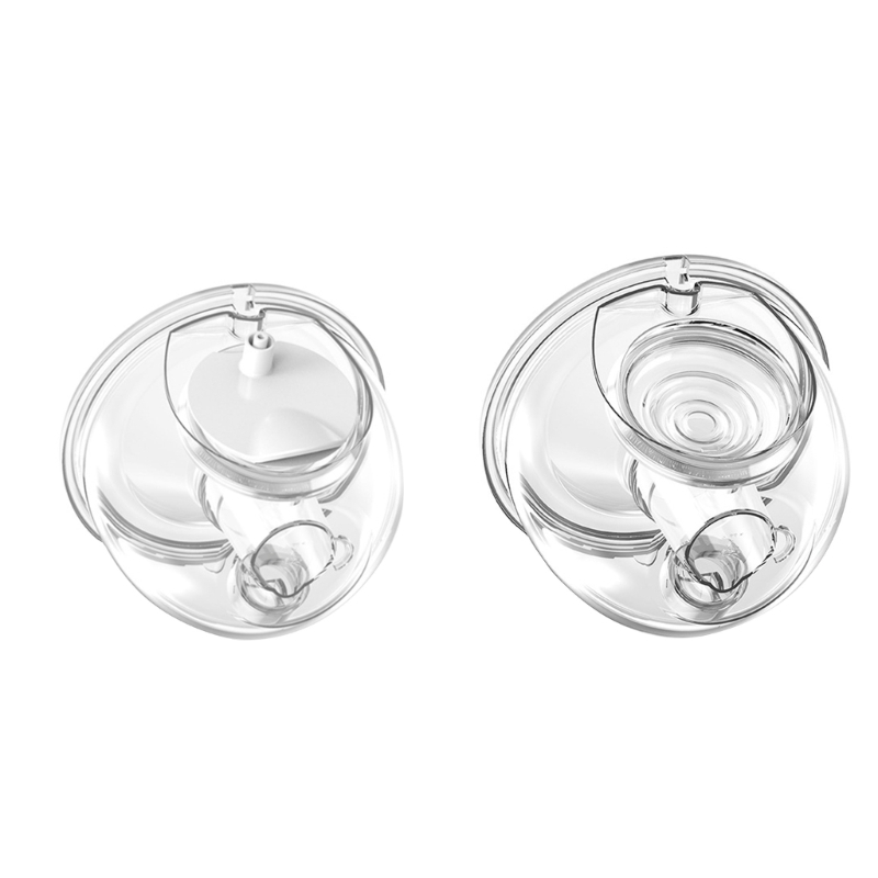 Accesorio para extractor leche con vaso colector Solución recogida práctica higiénica