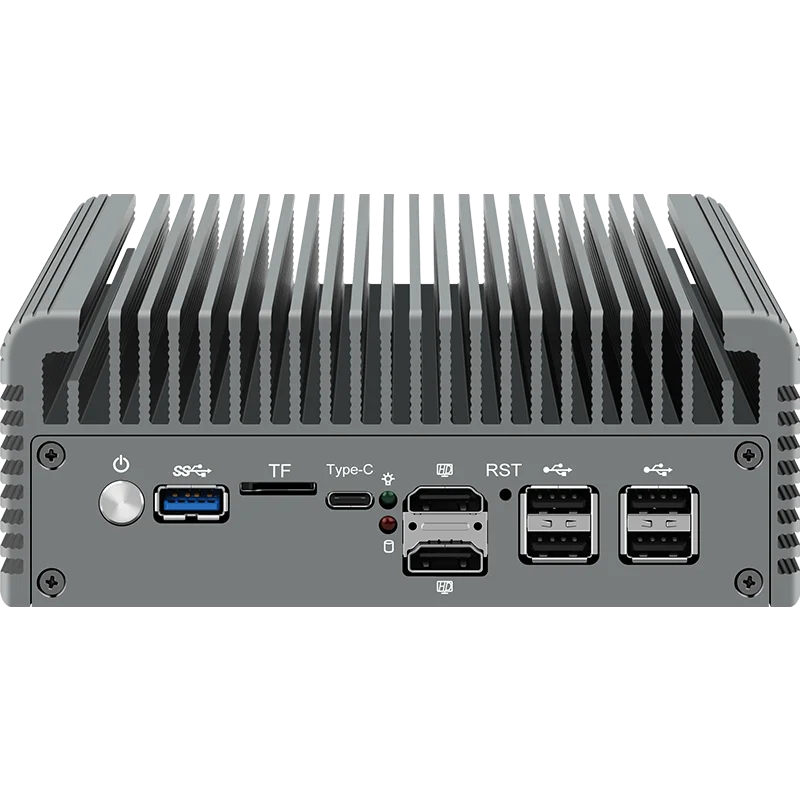 ファイアウォールアプライアンス,ファンレス,ミニPC,esxi proxmoxホスト,intel i3-N305,n100,ddr5,2 * nvme,2 * sata3.0,2.5g,12th gen,6 lan