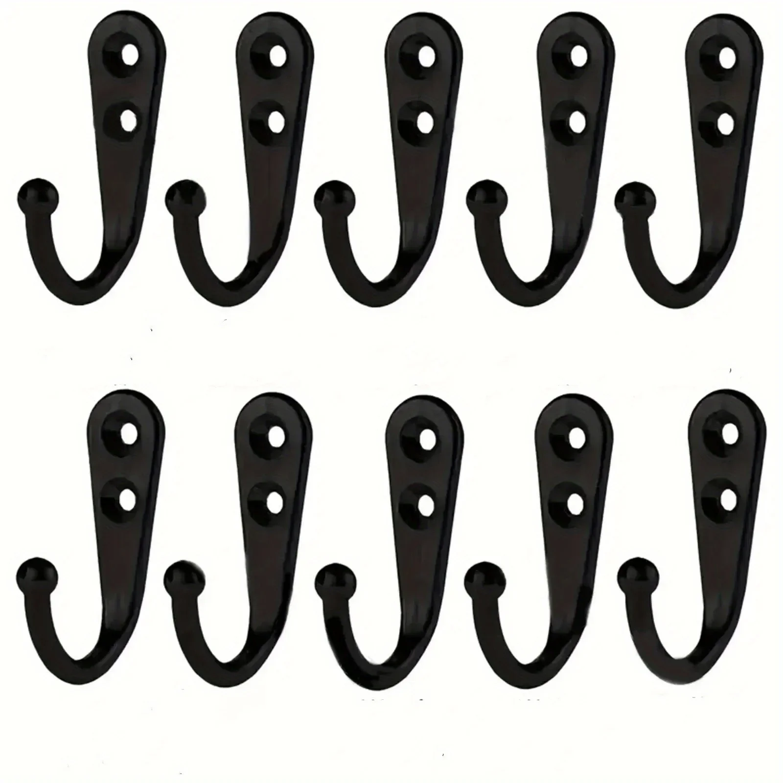 10 pçs/lote vintage fixado na parede único pino gancho retro mini tamanho cabides de bronze para roupas chaves chapéu toalha robe ganchos do banheiro