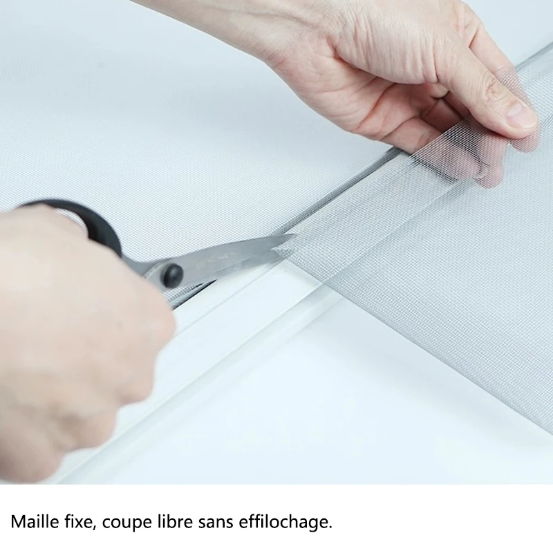 Maille de Fenêtre de Grande Taille DIY, Résistante aux Animaux et aux Moustiques/Insectes, Convient pour Balcons, Jardins et Plus