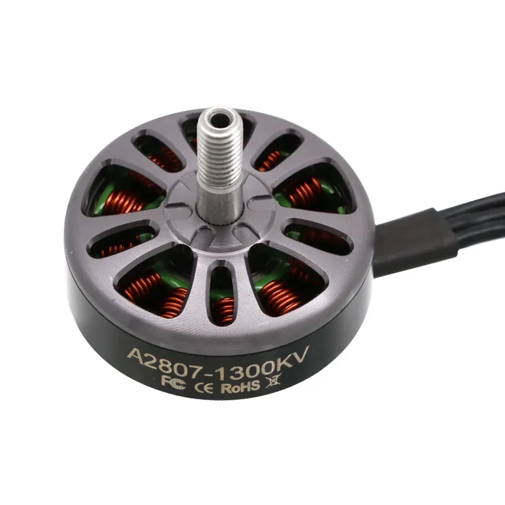 4 ชิ้น/ล็อต Angel A2807 KV1300 6 S/ 1500KV 5 S/ 1700KV 4 S Brushless CW มอเตอร์สําหรับ 7 นิ้วยาวช่วง FPV Freestyle Drone อุปกรณ์เสริม
