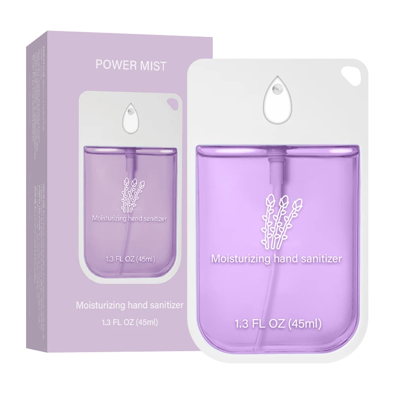 즉각적인 손 소독제 스프레이, 1.28oz/45ml. 어린이와 성인을 위한 휴대용 무헹굼 세정제. 여행용 화장수 미스트