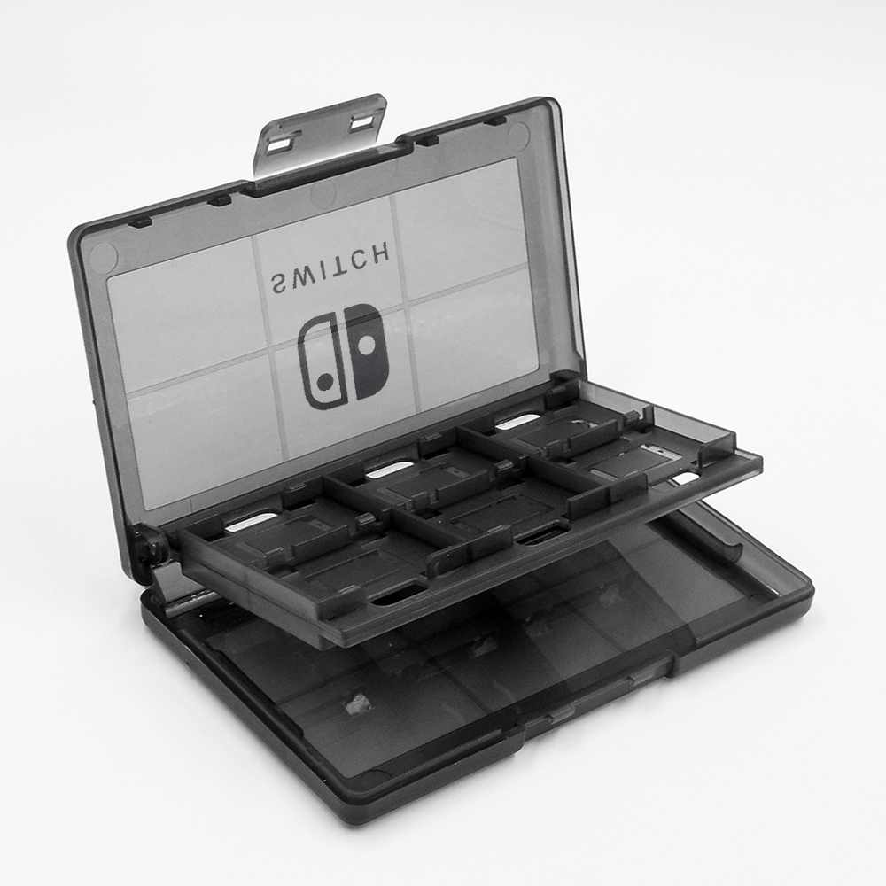 Чехол для игровых карт 12 в 1, портативный ящик для хранения карт Nintendo Switch Oled NS Lite, защитный чехол с логотипом, аксессуары в твердом корпусе