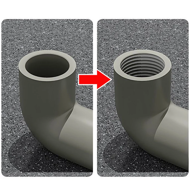 4 Points 6 Points PPR Water Pipe Internal Thread Opener For PVC Plastic Pipe Thread Tap Hand Electric Drills Hand Tools
