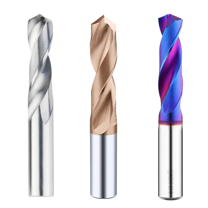 Chắc Chắn Hợp Kim Vonfram Khoan Forr CNC Carbide Gwist Khoan 1.0-20Mm Mũi Khoan Kim Loại Thép Vonfram Mũi Khoan