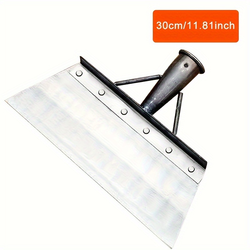 Pelle de nettoyage des mauvaises herbes en métal de 30cm, pelle de nettoyage en acier inoxydable pour mousse, pelle de jardin extérieure multifonctionnelle, outil de désherbage agricole