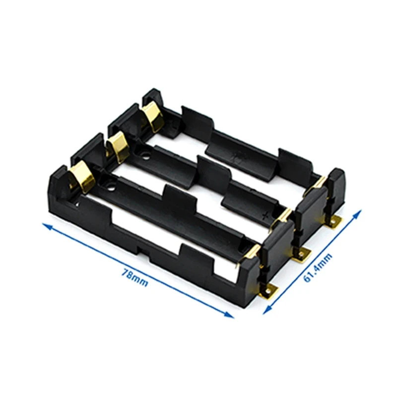 18650 Batterie kasten einfach doppelt drei vier smt Patch gerade Stecker 1-4 Zellen Patch Batterie halter smd