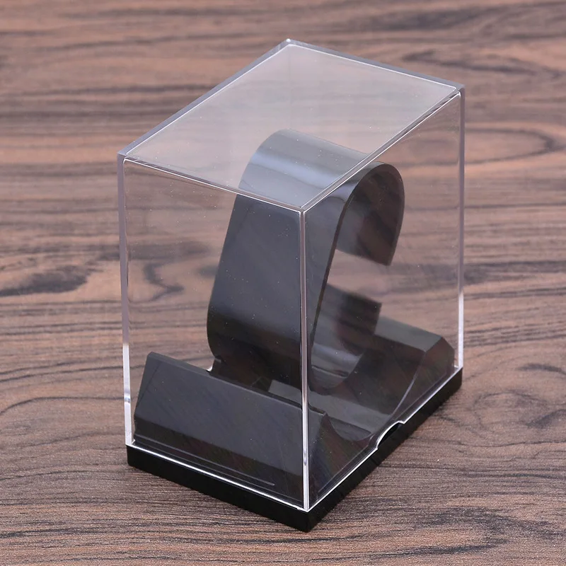 Plastic Stand Rack General Showcase Shelf Rack Showcase Shelf Portable Watch Storage Box Case Jewelry Display Stand Box List Box