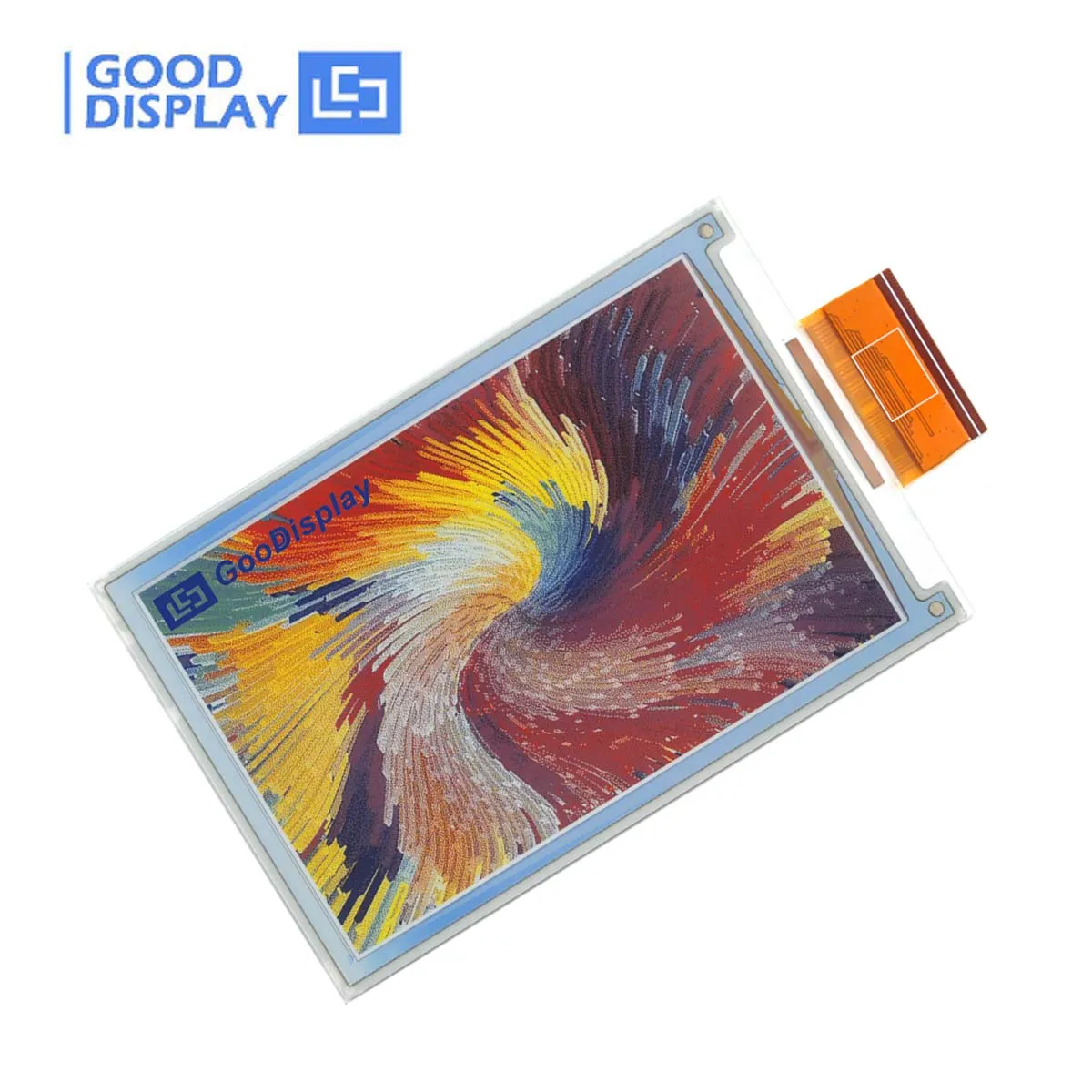 GooDisplay 4inch Full-Color ePaper Display E-Ink Spectra 6 600x400 Resolution Vivid Quality GDEP040E01 E6 Eink Screen