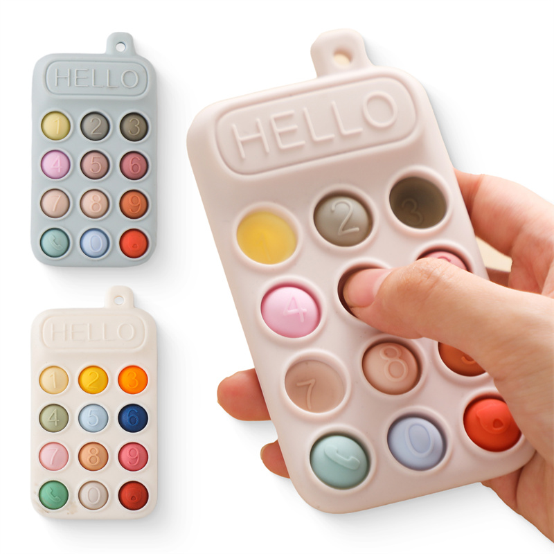 Baby Telefon Beißring Spielzeug Telefon Schlafen Schnuller Clip Armband Simulation Telefon Spielzeug Frühe Pädagogische Lernen Spielzeug Kinder Geschenke